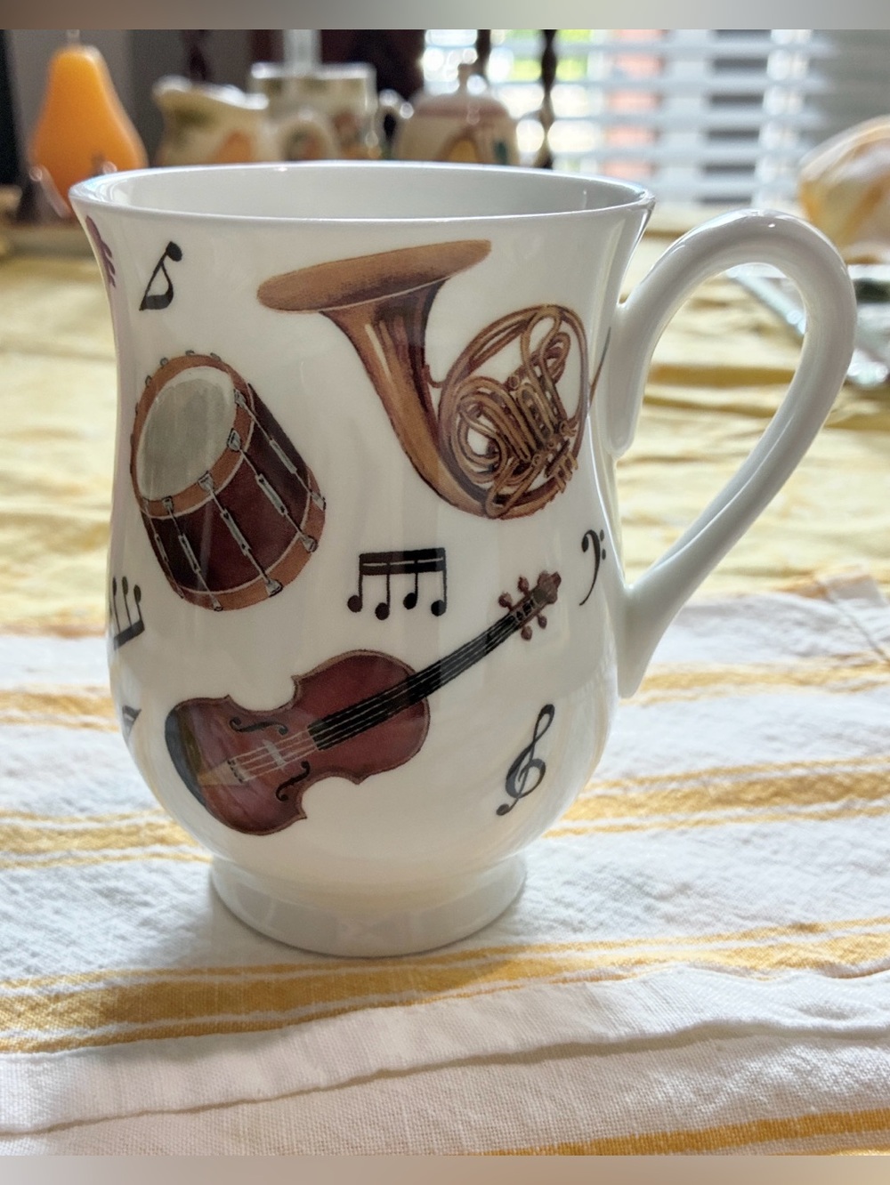 Roy Kirkham 2007 “Concert Series” Fine Bone China Mug.Made in England. EC.Unused